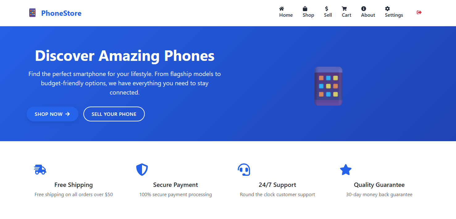 E-commerce Phone Store