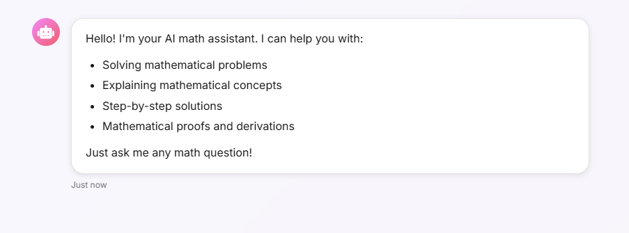Math Study Assistant